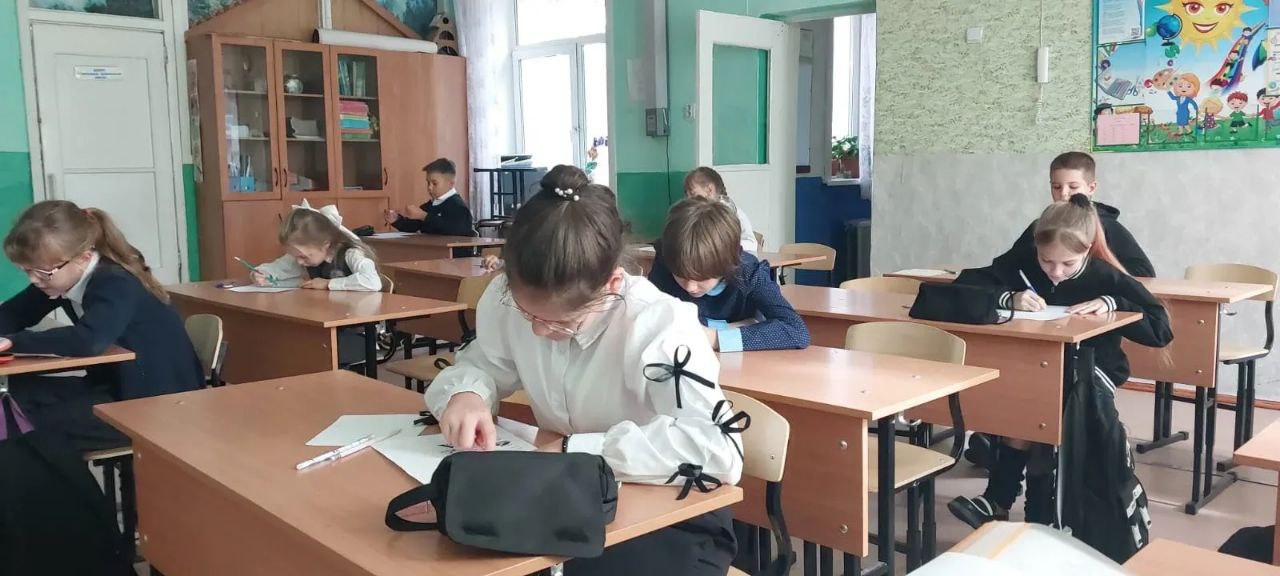 Школьники Белогорска участвуют в первом этапе всероссийской олимпиады