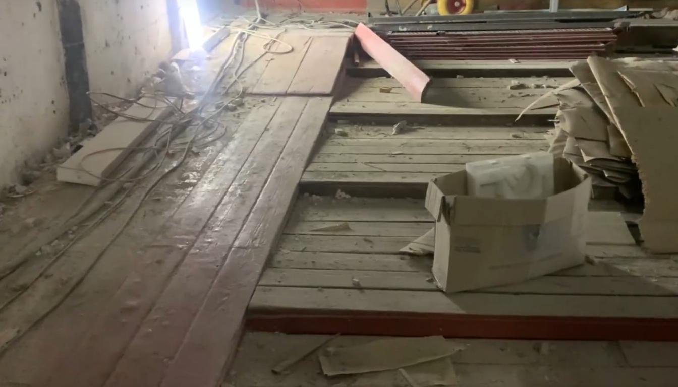 В Доме культуры «Амурсельмаш» выполняется капитальный ремонт